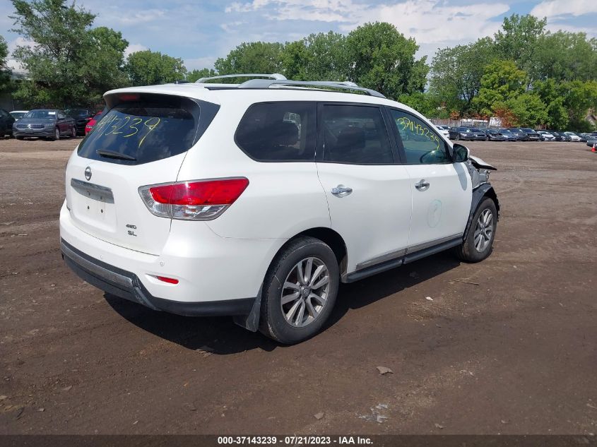 2013 NISSAN PATHFINDER SL - 5N1AR2MM1DC608435