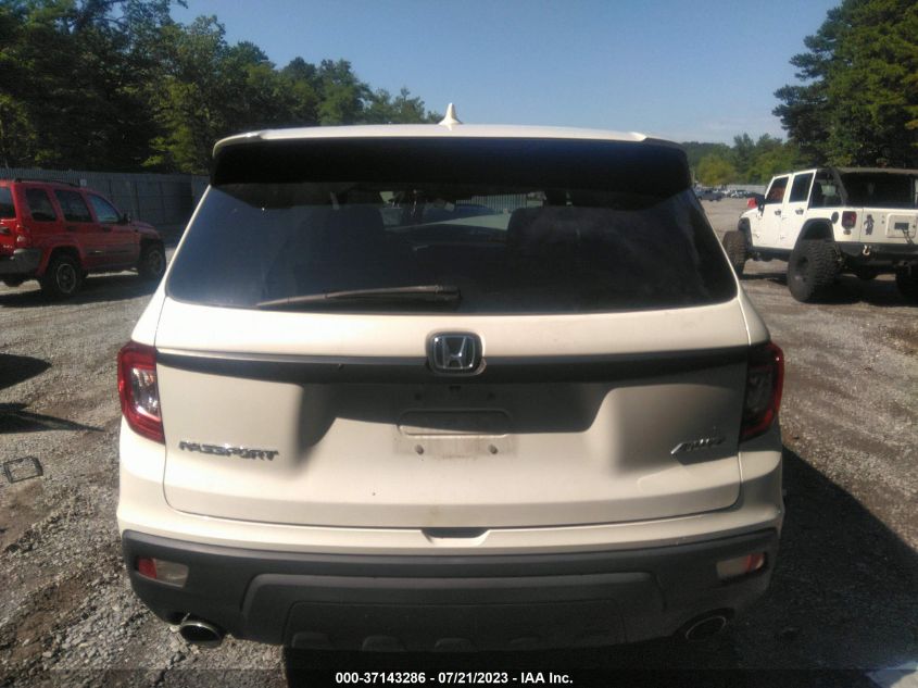 2019 HONDA PASSPORT EX-L 5FNYF8H54KB014438