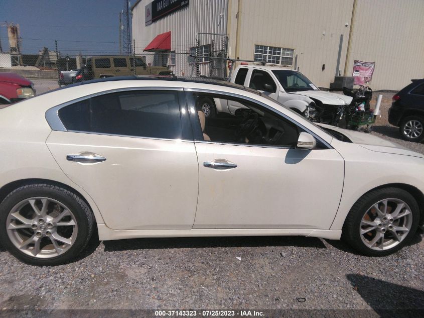 2014 NISSAN MAXIMA S/SV - 1N4AA5AP9EC906671