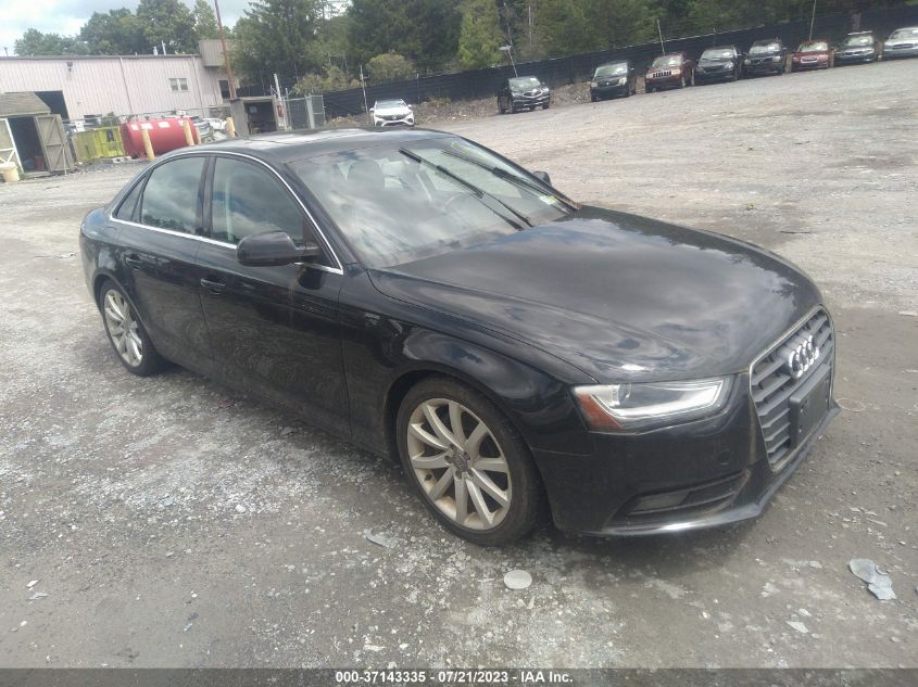 2013 AUDI A4 PREMIUM PLUS - WAUHFAFL2DN020863
