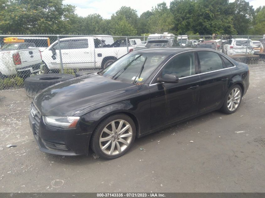 2013 AUDI A4 PREMIUM PLUS - WAUHFAFL2DN020863