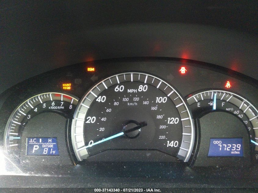 2014 TOYOTA CAMRY SE/XLE - 4T1BK1FK0EU538307