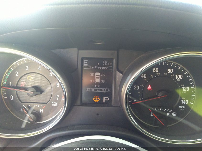 2013 JEEP GRAND CHEROKEE OVERLAND - 1C4RJECG5DC573748