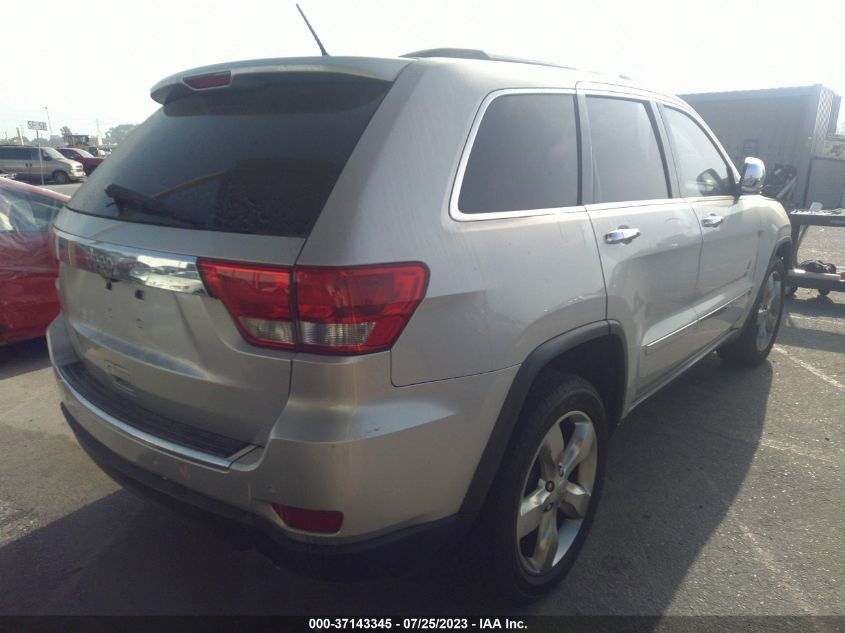 2013 JEEP GRAND CHEROKEE OVERLAND - 1C4RJECG5DC573748