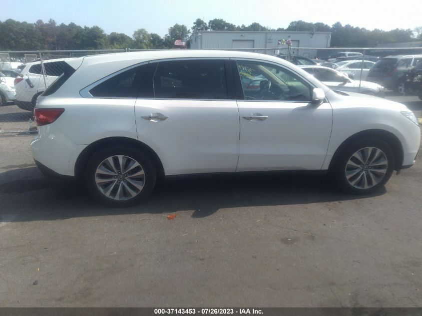 2015 ACURA MDX TECH PKG - 5FRYD4H45FB005838