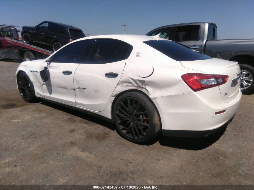 2014 MASERATI GHIBLI S Q4 ZAM57RTA8E1109538