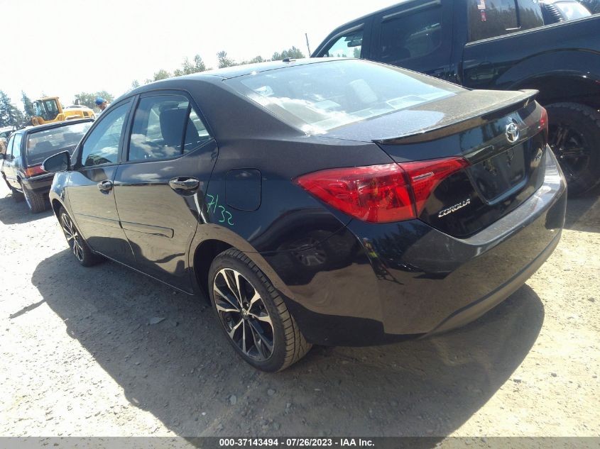 2017 TOYOTA COROLLA L/LE/XLE/SE - 2T1BURHE4HC888495