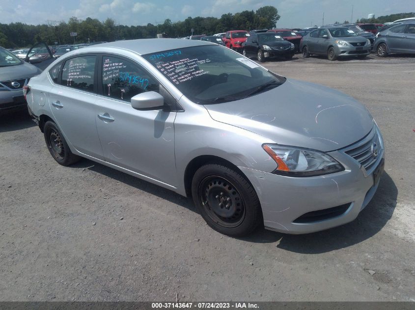 2014 NISSAN SENTRA S/FE+ S/SV/FE+ SV/SR/SL - 3N1AB7AP4EL672482