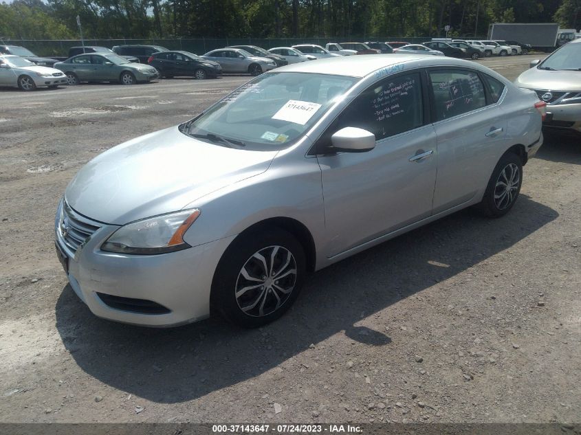 2014 NISSAN SENTRA S/FE+ S/SV/FE+ SV/SR/SL - 3N1AB7AP4EL672482