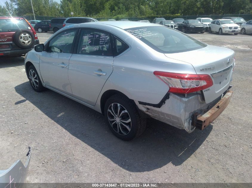 2014 NISSAN SENTRA S/FE+ S/SV/FE+ SV/SR/SL - 3N1AB7AP4EL672482