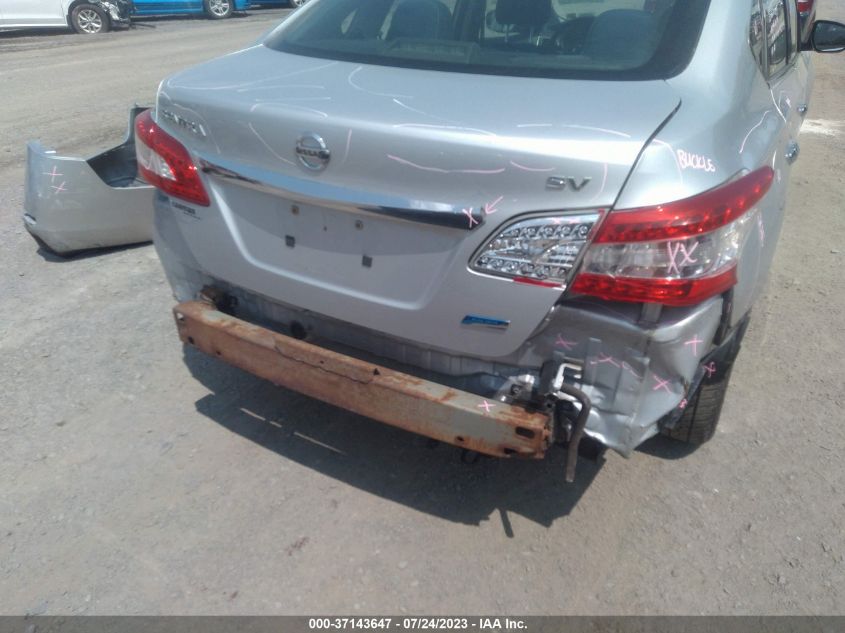 2014 NISSAN SENTRA S/FE+ S/SV/FE+ SV/SR/SL - 3N1AB7AP4EL672482