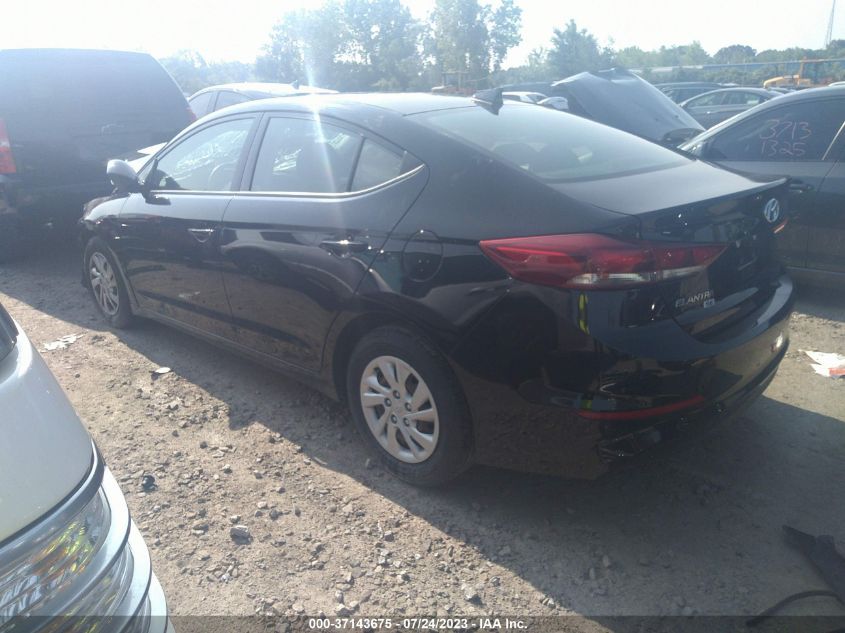 2018 HYUNDAI ELANTRA SE - 5NPD74LF2JH386963