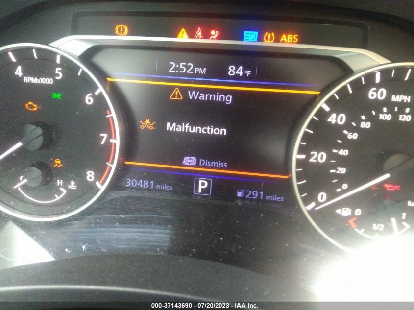 2019 NISSAN ALTIMA 2.5 SR - 1N4BL4CW4KC155651