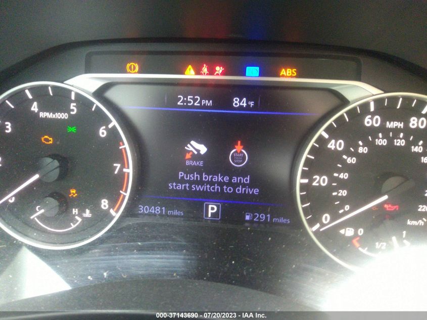 2019 NISSAN ALTIMA 2.5 SR - 1N4BL4CW4KC155651