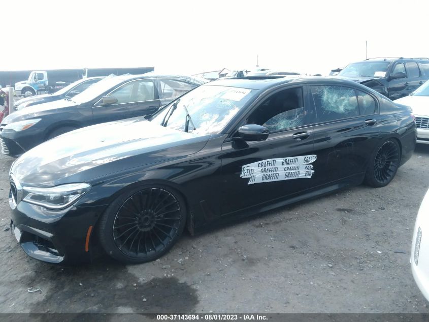 2016 BMW 7 SERIES 750I XDRIVE - WBA7F2C54GG418706
