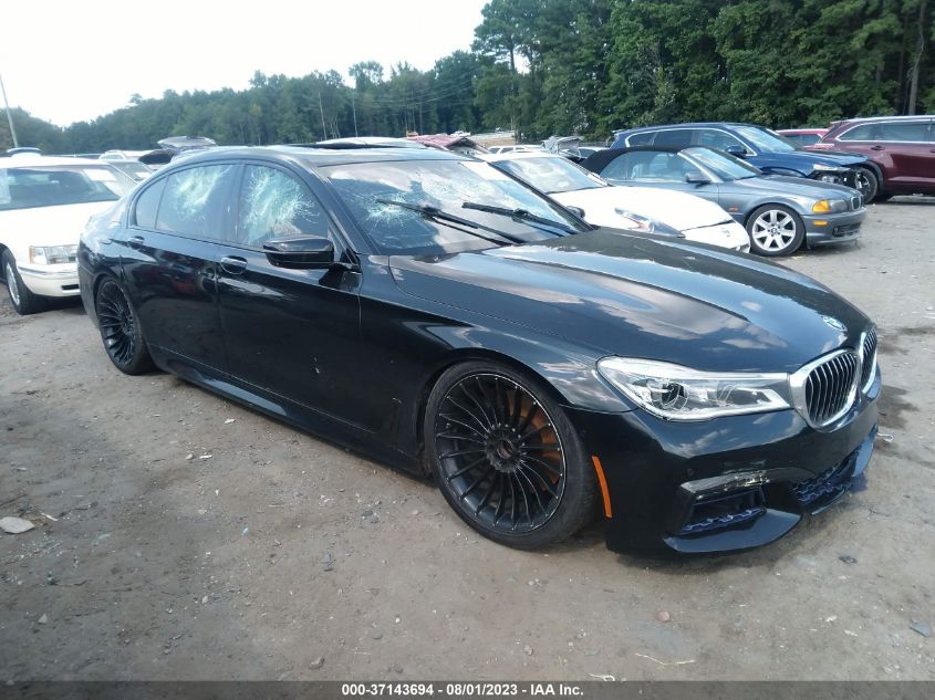 2016 BMW 7 SERIES 750I XDRIVE - WBA7F2C54GG418706