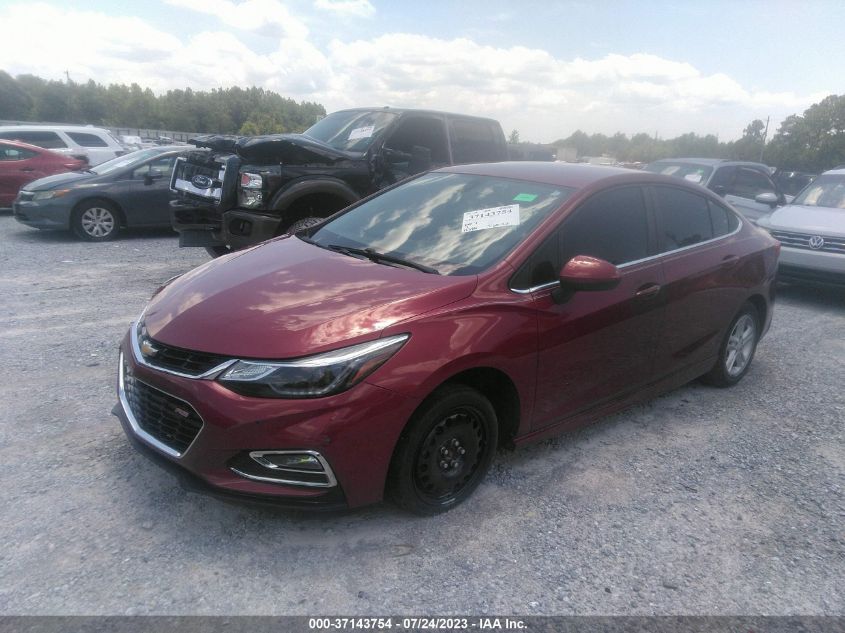 2017 CHEVROLET CRUZE LT - 1G1BE5SMXH7138549