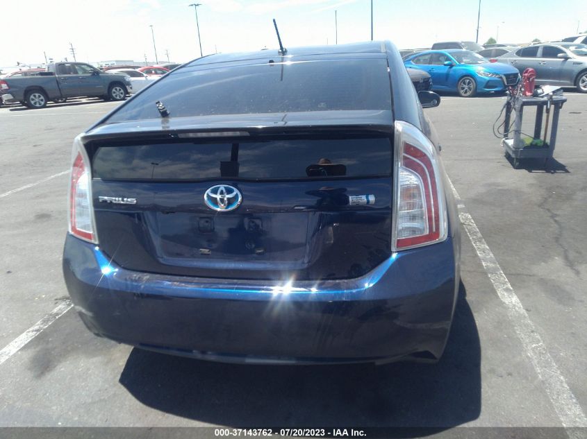 2015 TOYOTA PRIUS TWO - JTDKN3DU6F0402283