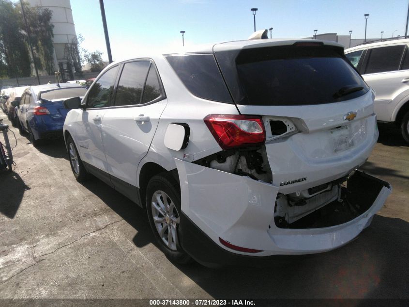 2019 CHEVROLET EQUINOX LS - 3GNAXHEV7KS596648