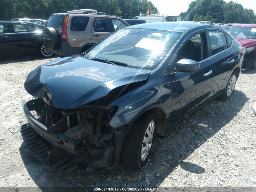 2014 NISSAN SENTRA S/FE+ S/SV/FE+ SV/SR/SL - 1N4AB7AP5EN851973