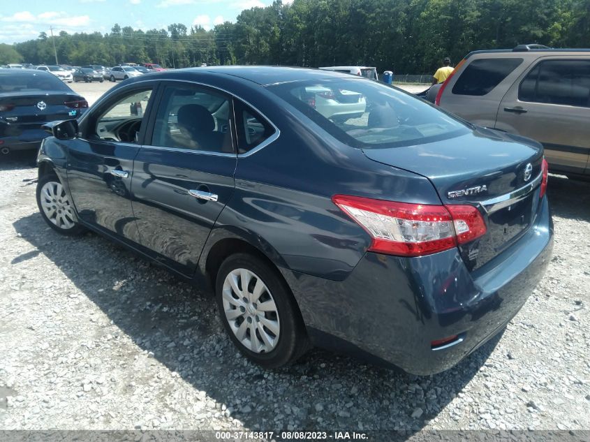 2014 NISSAN SENTRA S/FE+ S/SV/FE+ SV/SR/SL - 1N4AB7AP5EN851973