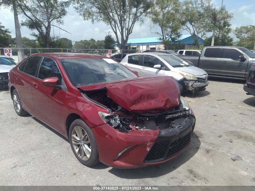 2017 TOYOTA CAMRY XLE/SE/LE/XSE - 4T1BF1FK8HU636171