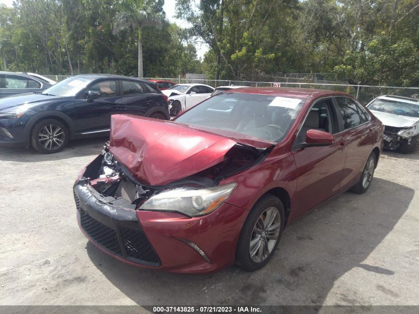 2017 TOYOTA CAMRY XLE/SE/LE/XSE - 4T1BF1FK8HU636171