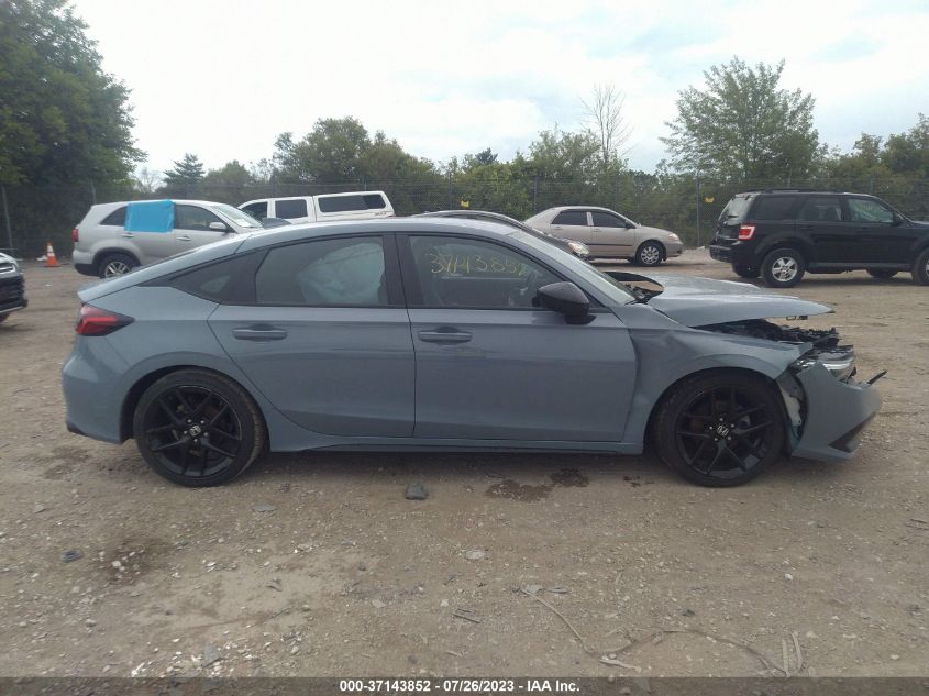 2022 HONDA CIVIC HATCHBACK SPORT - 19XFL2G86NE008854