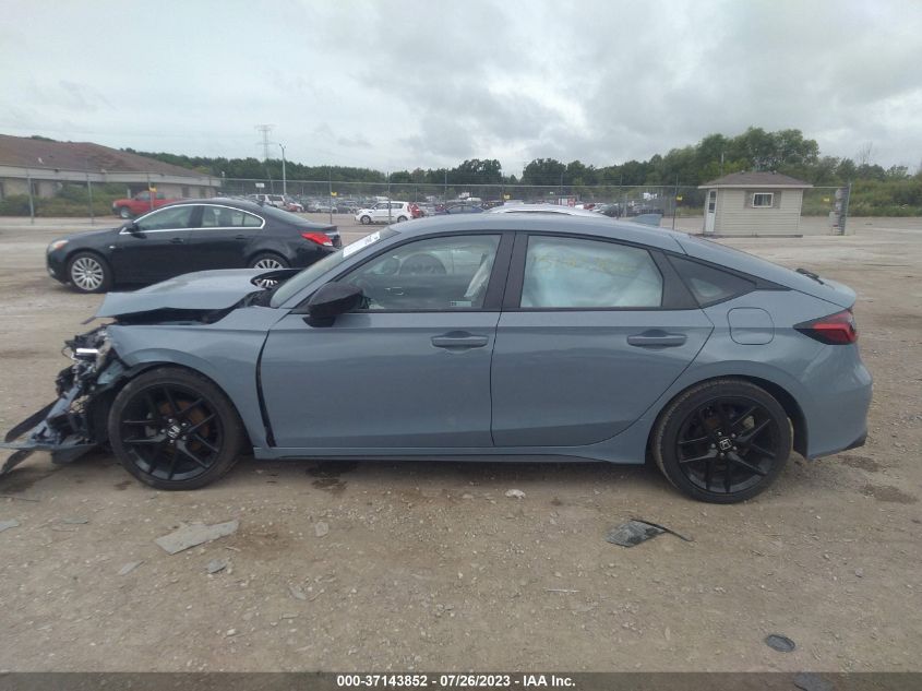 2022 HONDA CIVIC HATCHBACK SPORT - 19XFL2G86NE008854
