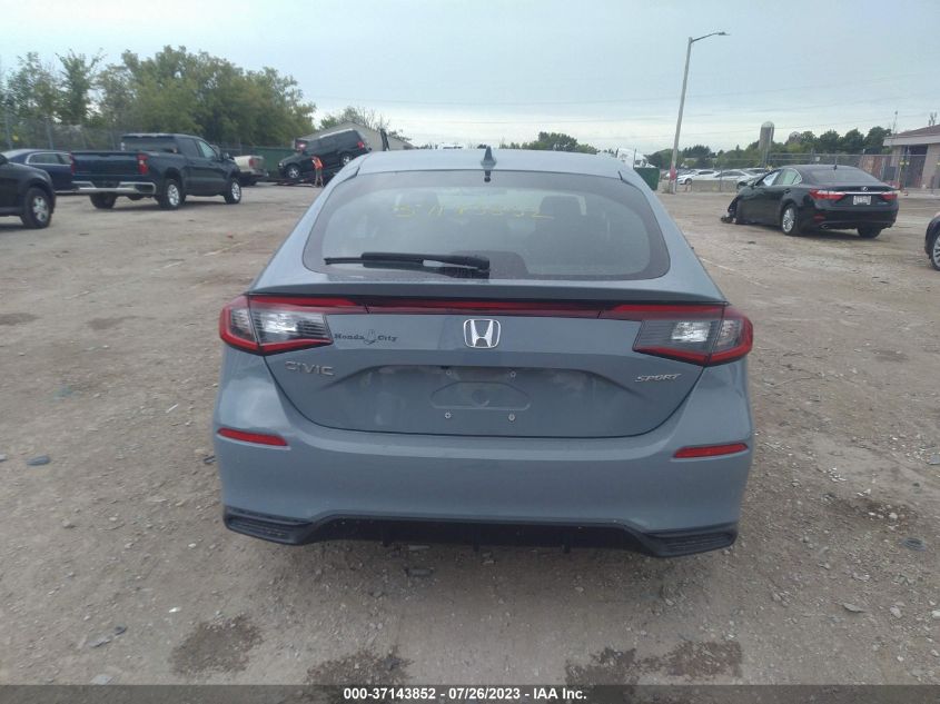 2022 HONDA CIVIC HATCHBACK SPORT - 19XFL2G86NE008854