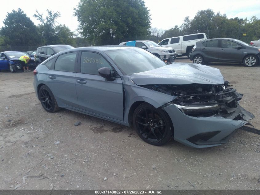 2022 HONDA CIVIC HATCHBACK SPORT - 19XFL2G86NE008854