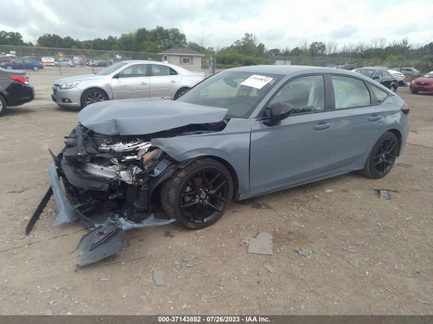 2022 HONDA CIVIC HATCHBACK SPORT - 19XFL2G86NE008854