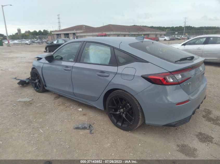 2022 HONDA CIVIC HATCHBACK SPORT - 19XFL2G86NE008854