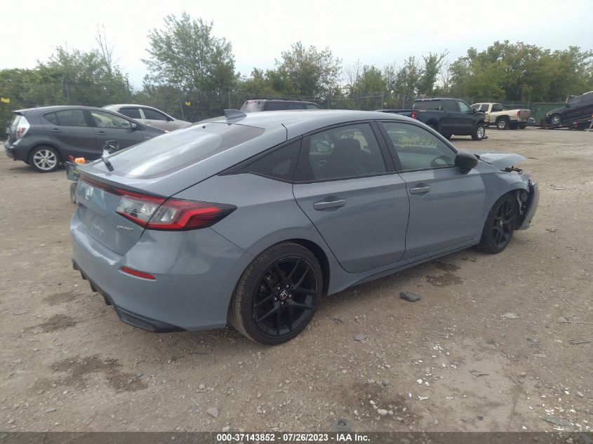 2022 HONDA CIVIC HATCHBACK SPORT - 19XFL2G86NE008854