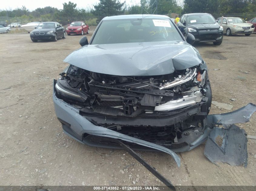 2022 HONDA CIVIC HATCHBACK SPORT - 19XFL2G86NE008854