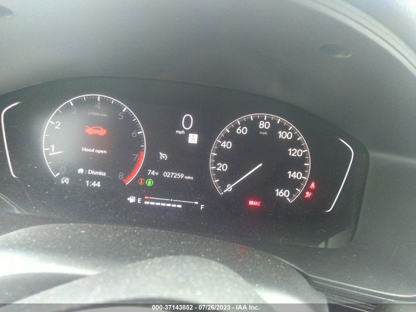 2022 HONDA CIVIC HATCHBACK SPORT - 19XFL2G86NE008854