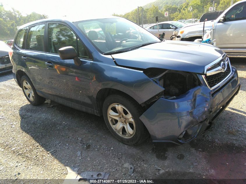 2014 SUBARU FORESTER 2.5I - JF2SJAAC0EH451881