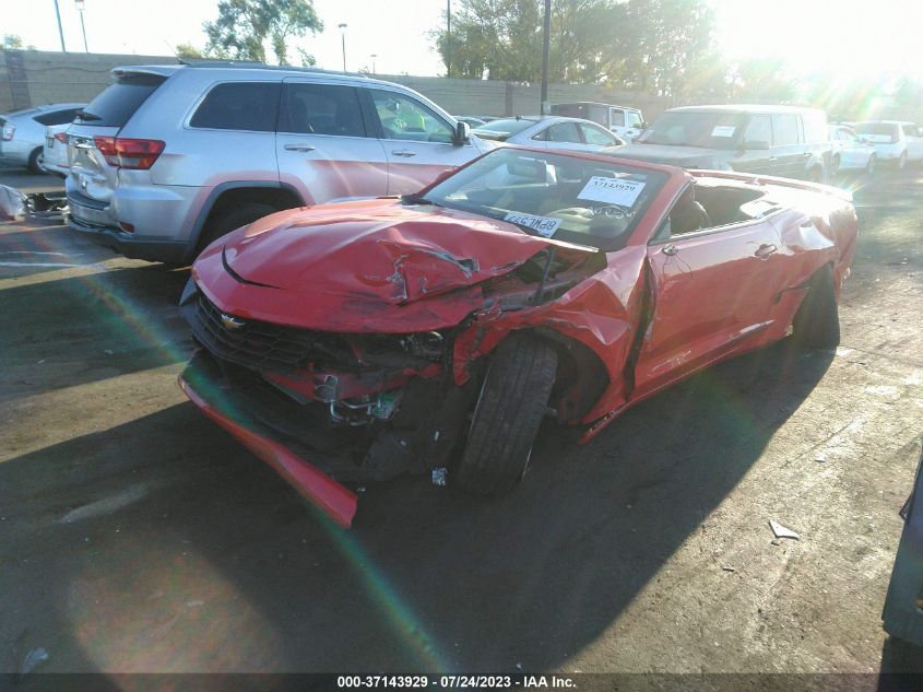 2020 CHEVROLET CAMARO 1LT - 1G1FB3DX6L0131699