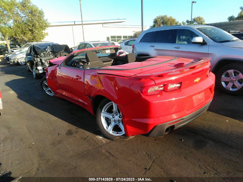 2020 CHEVROLET CAMARO 1LT - 1G1FB3DX6L0131699