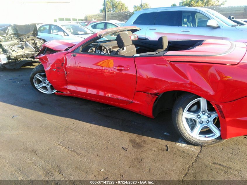 2020 CHEVROLET CAMARO 1LT - 1G1FB3DX6L0131699