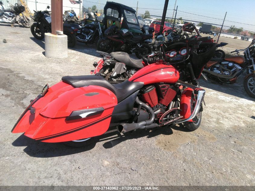 2014 VICTORY MOTORCYCLES CROSS COUNTRY - 5VPDW36N4E3034986