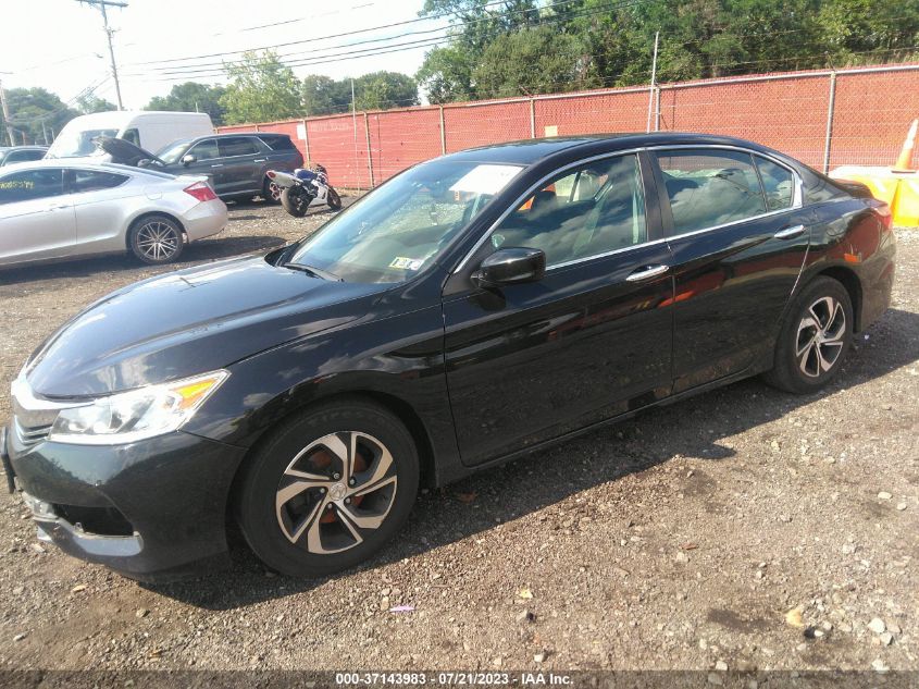 2017 HONDA ACCORD SEDAN LX - 1HGCR2F37HA252237
