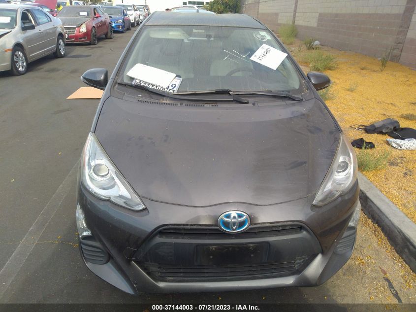 2016 TOYOTA PRIUS C ONE/TWO/THREE/FOUR - JTDKDTB3XG1118969