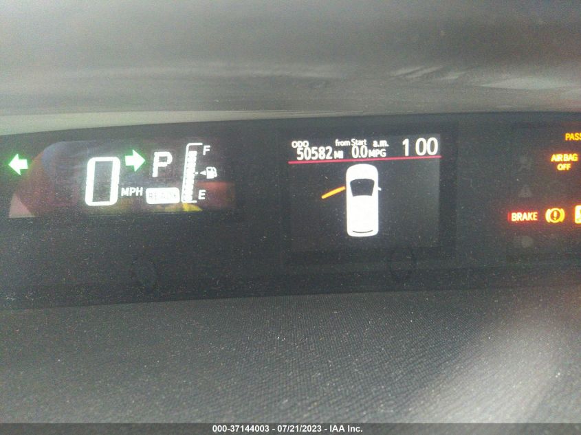 2016 TOYOTA PRIUS C ONE/TWO/THREE/FOUR - JTDKDTB3XG1118969