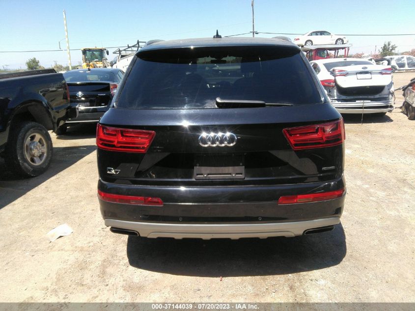 2017 AUDI Q7 PREMIUM PLUS - WA1LHAF71HD039002