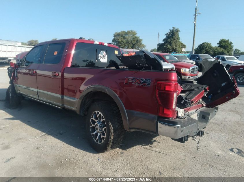 2020 FORD SUPER DUTY F-250 SRW XL/XLT/LARIAT - 1FT7W2BT8LED58681