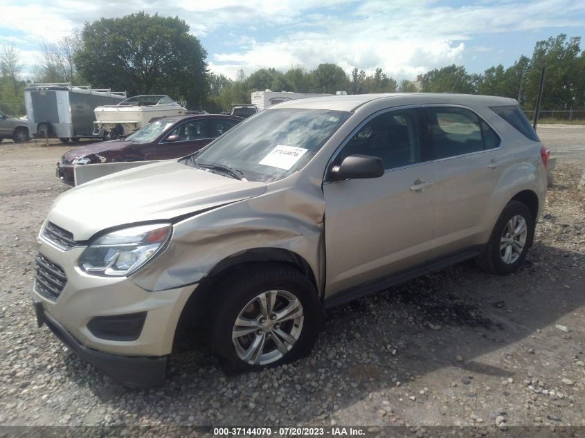 2016 CHEVROLET EQUINOX LS - 2GNALBEK5G1134011