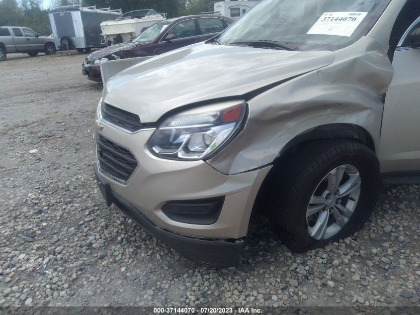 2016 CHEVROLET EQUINOX LS - 2GNALBEK5G1134011