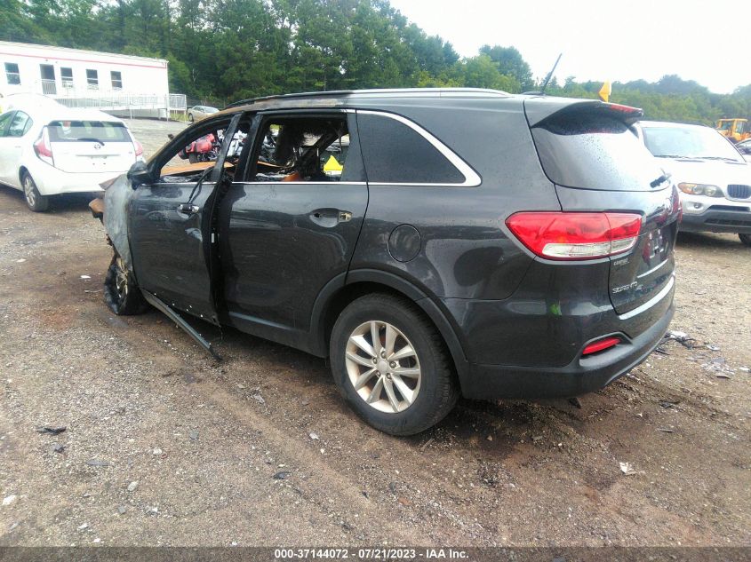 2017 KIA SORENTO LX/L - 5XYPG4A39HG220480