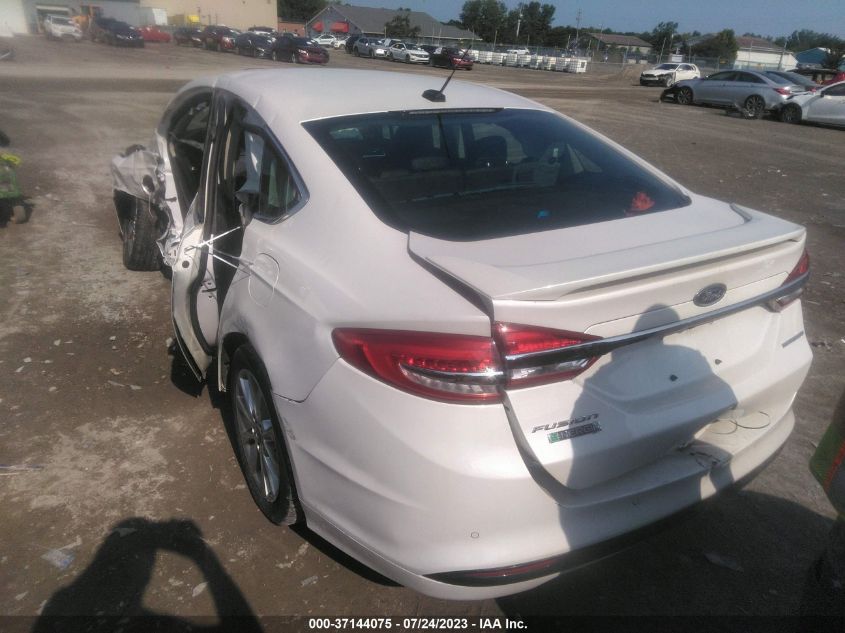 2017 FORD FUSION ENERGI TITANIUM/PLATINUM - 3FA6P0SU9HR190419